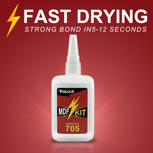 Kit de Activador de Superpegamento de Alta Viscosidad, Pegamento de Cianoacrilato Premium Instantáneo para Trabajos en Madera, Molduras y Aletas de Arquería - Product Image 1