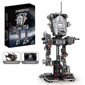1223 Piezas Eléctrico <span class=keywords><strong>Star</strong></span> Empire Walking War Mecha, Sets de Bloques de Construcción ABS Ensamblables, Juguete de Montaje Modelo K96241 - Product Image 4