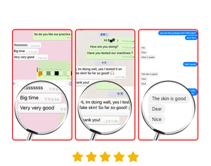 Esteras de práctica de tatuaje de Microblading y microsombreado de piel de látex en blanco, en oferta - Product Image 3