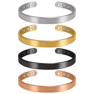 Fashion Pure Copper Magnetic <strong>Bracelet</strong> Arthritis Pain Relief Healing Open Cuff <strong>Bangle</strong> Magnetic Therapy <strong>Bracelet</strong> for Women Men - Product Image 1