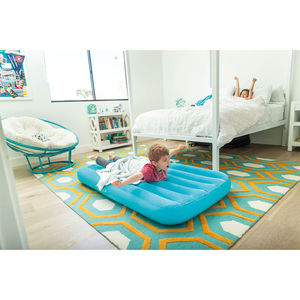 Materasso Gonfiabile Intex Cozy <span class=keywords><strong>Kidz</strong></span> 66803 Design Moderno per Età 3-10 Anni Pieghevole per Uso Interno ed Esterno Nuovo Letto Gonfiabile per Camera da Letto e Palestra - Product Image 5