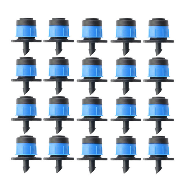 Water-Saving Precision Root Watering Bubbler Sprinkler 8-Hole Adjustable Ground Plug Pole for Farm Orchard Nursery