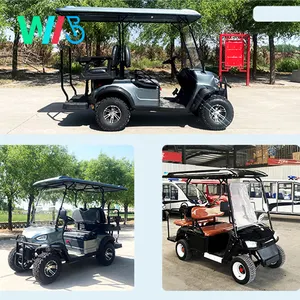2/4/6/10/12/14 Seats Electric Sightseeing Car / Electric Shuttle Bus Electric Tourist Cart Golf Buggy Golf Cart