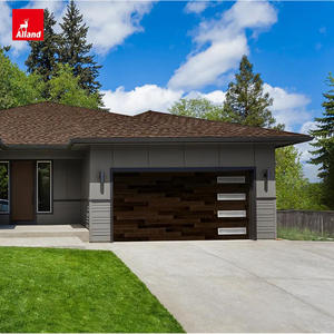Portes <span class=keywords><strong>de</strong></span> <span class=keywords><strong>garage</strong></span> en bois motorisées à enroulement extérieur <span class=keywords><strong>de</strong></span> luxe <span class=keywords><strong>de</strong></span> haute technologie européennes Allandgroup pour les constructeurs et les entrepôts - Product Image 5