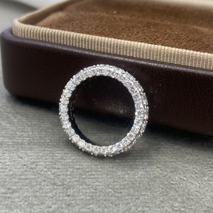 <span class=keywords><strong>Bague</strong></span> personnalisable en <span class=keywords><strong>diamant</strong></span> rond de laboratoire certifié GIA IGI DEF VVS, alliance de mariage en <span class=keywords><strong>diamant</strong></span> créé en laboratoire CVD HPHT - Product Image 5