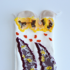 SHANXIN femmes deux bout jacquard drôle épais <span class=keywords><strong>chaud</strong></span> femmes chaussettes en coton - Product Image 6
