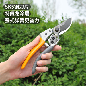 Bypass Pruning Shears Stainless Steel Blade 20-30 Mm For Fruit <b>Tree</b> Gardening Trim Thick Branches - Product Image 5