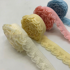 Nastro Elastico in Pizzo a Rete da 13mm per Henna, Accessori Fai-da-te per Abbigliamento e Capelli, Bordo a Rete per Foulard da Donna, Decorazione Floreale - Product Image 5