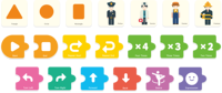 ZMROBO Factory WiseBot Tarjetas de Comando Kits de Codificación IA Múltiples Mapas Programa de Aventuras Divertidas Preescolares para Niños de 4 a 6 Años Litio