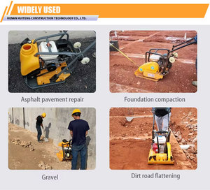 Chất lượng cao xây dựng nhỏ xăng & DIESEL tay máy Đầm nhựa đường & đất tấm Máy đầm với thành phần động cơ cốt lõi - Product Image 6