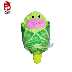 Kohl-Schnüffelspielzeug für Hunde Langlebiges Umweltfreundliches Nylon Interaktives Leckerli-Puzzle Plüsch Fütterungs-Quietschspielzeug für Training Mittelgroß - Product Image 6