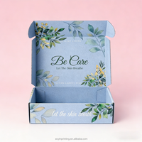 Boîte en carton ondulé rigide pliable personnalisée avec logo imprimé pour cadeaux, chaussures, vêtements, emballage d'expédition