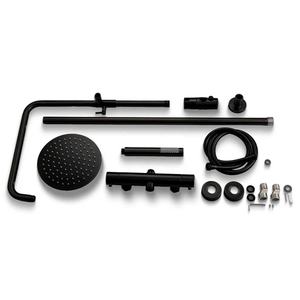 دش فاخر على قمة الأمطار + مجموعات SUS304 خلاط ترموستاتي نحاسي مركب على صنبور دش - Product Image 6