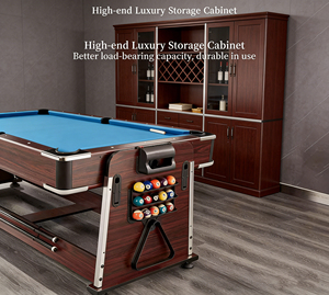 <span class=keywords><strong>Tavolo</strong></span> <span class=keywords><strong>Multigioco</strong></span> Girevole 3-in-1: Air Hockey, Biliardo e <span class=keywords><strong>Tavolo</strong></span> da Conferenza per Casa e Ufficio - Product Image 5