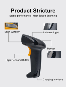 Lecteur de code QR 2D portable léger pour <span class=keywords><strong>Bluetooth</strong></span> compatible avec Android IOS <span class=keywords><strong>PC</strong></span> en stock - Product Image 3