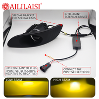 Aililaisi Bi Led Matrix Beam Fog Lamp Projector Laser Lens Cars Driving Beam Front pour Lexus RX300/330/350/400 2003-2008