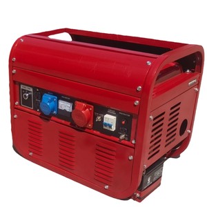 Gasoline <b>Generator</b> 3KW 110V 220V 4-Stroke Engine 8.3L Fuel Tank Portable for <b>Camping</b> Outdoor Use - Product Image 5