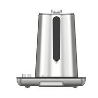 Mini bouilloire électrique en verre pour chauffe-eau instantanée avec interrupteur portable pour chauffe-eau et thermostat numérique pour la santé
