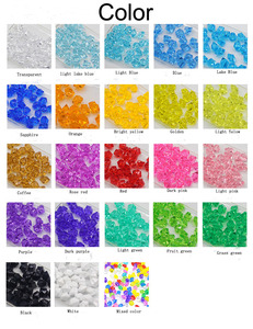아크릴 보석 크리스탈 가짜 다이아몬드 가짜 얼음 큐브 가짜 명확한 바위 꽃병 필러, 생일 웨딩 장식 호의 - Product Image 6