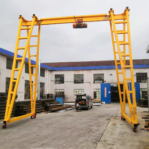 Kran Gantry Portabel Ringan 0.5 Ton 1 Ton 2 Ton Dengan <span class=keywords><strong>Hoist</strong></span> Rantai Elektrik - Product Image 3