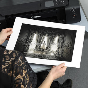 Usine en gros 230gsm A4 <span class=keywords><strong>A3</strong></span> A2 jet d'encre mat papier d'art jet d'encre texturé clair de Colorway - Product Image 4