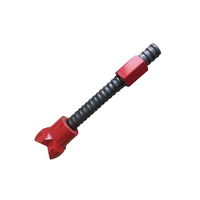Tige de support de toit minier Ancrage de mortier de jointoiement creux Boulon de roche de tige de vis filetée de fabricant de la Chine