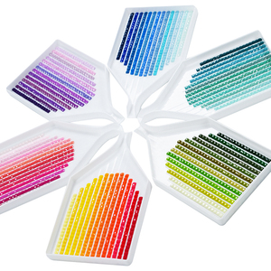 <span class=keywords><strong>Peinture</strong></span> diamantée Roses Arc-en-ciel avec poussière de fée, kit d'art diamanté, mosaïque AB, artisanat DIY, cadeau de la Saint-Valentin ASF2940 - Product Image 3