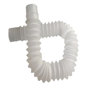 Conector de Plástico de Tres Vías, Blanco, de PP, para Accesorios de Bañera Plegable, Fácil Instalación - Product Image 1
