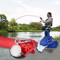 Kit d'aimants de pêche en néodyme complet de qualité N35 super puissant, plaqué nickel, D60mm, 2000lb, avec étui