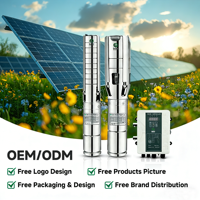 Pompe d'irrigation solaire pour puits profond DAYU Power 11-93KW, impeller en acier inoxydable, AC/DC, agriculture