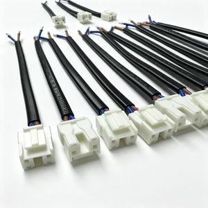 Câble d'alimentation avec borne PCB H03VVH2-F 2x0,75mm², connecteur <span class=keywords><strong>2</strong></span> broches blanc, assemblage de câble d'alimentation pour aspirateur - Product Image 2