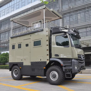 Autocaravana de Lujo Zhenxiang 4x4, Vehículo Recreativo Todoterreno con Paneles Compuestos de Aluminio, Autocaravana con Cocina, Camioneta <span class=keywords><strong>Caravana</strong></span> - Product Image 1