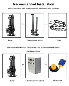 Manufacturers Durable High Pressure 20kw Dirty Water Vertical Sewage <b>Submersible</b> Slurry <b>Pump</b> - Product Image 6