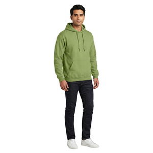 Sweat-shirts à manches longues sur mesure pour hommes, best-sellers - Multicolores, 100% coton, design zippé hiver, respirants et séchage rapide - Product Image 1