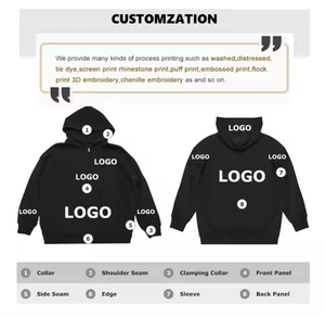 Hoodie <span class=keywords><strong>Zippé</strong></span> Vintage Designer en Coton 100% pour Homme, Taille Plus, Style Décontracté Mode Automne, Motif Pierre Classique - Product Image 5