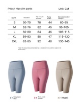 Femmes Gym Sport Wear Fitness Workout Pantalon de yoga sans couture Scrunch Butt Lift Leggings Yoga Shorts