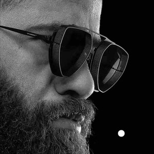 Lunettes de soleil rétro steampunk <span class=keywords><strong>BOOM</strong></span> BM2171 pour homme, nouveau style, monture irrégulière en métal gris ajouré, protection UV400, verres PC - Product Image 1