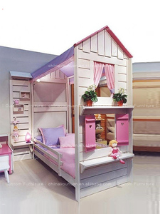 <span class=keywords><strong>Lit</strong></span> pour chambre d'<span class=keywords><strong>enfant</strong></span>, <span class=keywords><strong>lit</strong></span> maison de rêve combiné avec <span class=keywords><strong>lit</strong></span> cabane, <span class=keywords><strong>lit</strong></span> multifonctionnel pour filles, <span class=keywords><strong>lit</strong></span> princesse personnalisé pour filles - Product Image 4