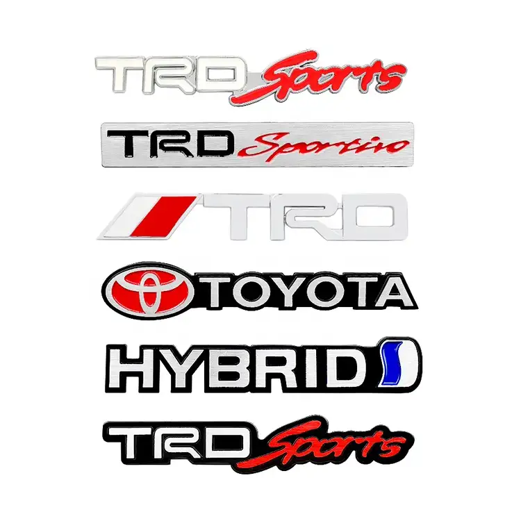 Заводская профессиональная пользовательская Автомобильная эмблема логотип 3D Металлическая Автомобильная эмблема наклейка