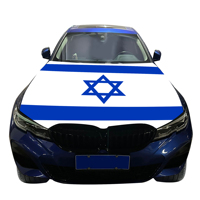 Housse de capot de voiture israélienne durable 120x150cm en gros, résistante à l'usure et avec graphismes imprimés numériquement