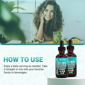 OEM/ODM, gotas de musgo marino, etiquetas privadas, vitaminas, bueno para el sistema inmunológico del recién nacido - Product Image 4