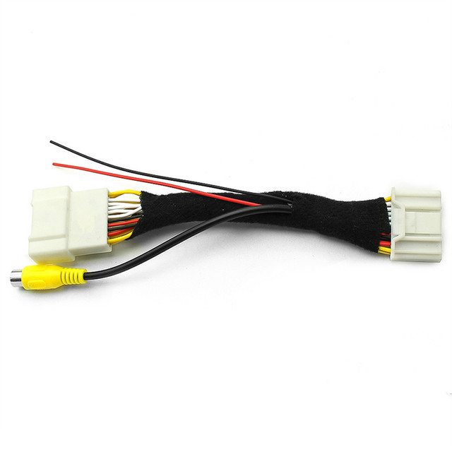 Car Rear View Camera RCA Video Convert Cable RCA Connection Adapter for Renault Original Screen OEM Monitor