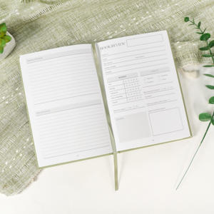 Diario de Lectura con Impresión Personalizada, Cubierta de Cuero, Libro de Registro de Lecturas, Tapa Dura para Amantes de los Libros, Agenda sin Fecha, Planificador, Cuaderno - Product Image 6