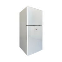 Réfrigérateur domestique au meilleur prix d'usine, réfrigérateur DC 12/24V 118 litres, congélateur supérieur, réfrigérateur solaire, réfrigérateur à alimentation DC