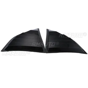 For Dodge Challenger 2008-2023 Car <b>Window</b> Shutter XE V4 Style Rear Side <b>Vent</b> Louver Cover Trim Auto Parts Carbon Fiber Paint - Product Image 6