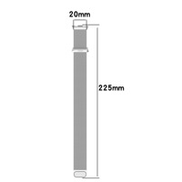 Bracelet métallique IVANHOE pour Xiaomi Redmi Watch 4 Bracelet de remplacement en maille boucle magnétique pour Xiaomi Mi Band 8 Pro 9 Pro Band