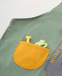 Verstelbare Waterdichte Kinderen Kunstenaar Kids Peuter Eten Chef-Kok Tekening Chef Schilderij Schort Set Met 2 Mouwen - Product Image 5