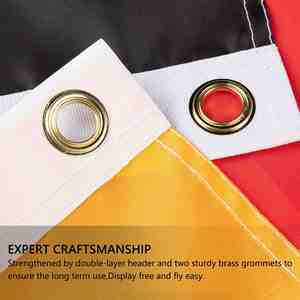 Wholesale Custom Shape Paper Flag Personalized Small Mini Vintage Hand Held Waving Flag With Plastic Stick Poles - Product Image 3
