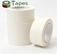 Ruban adhésif en papier crépon blanc pour usage général, vente en gros