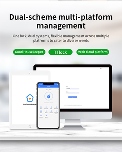 Système d'ouverture <span class=keywords><strong>de</strong></span> porte ANDUDU TT101 TTLOCK APP avec contrôle d'accès par empreinte digitale, clavier <span class=keywords><strong>de</strong></span> <span class=keywords><strong>portail</strong></span> électrique BLE 13,56 MHz, réinitialisation par mot <span class=keywords><strong>de</strong></span> passe, OEM - Product Image 5